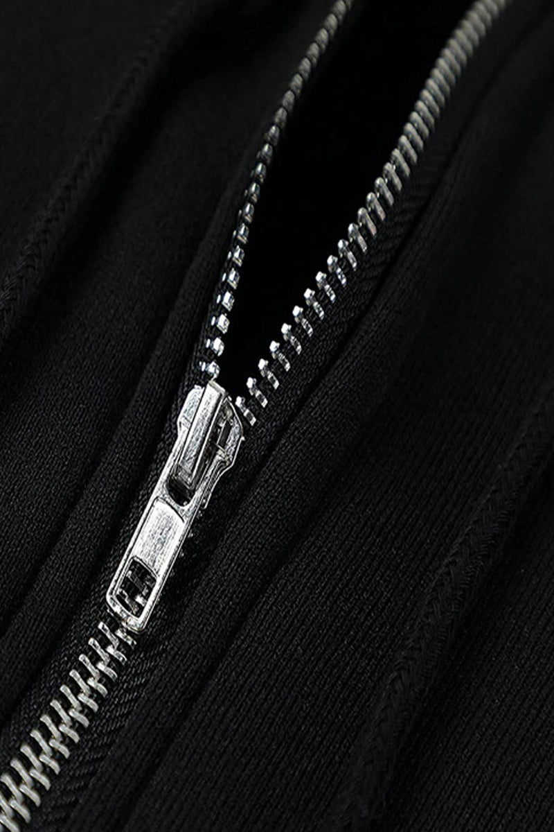 Casual Sportswear Solid Pocket Hooded Collar Outerwear(13 Colors)