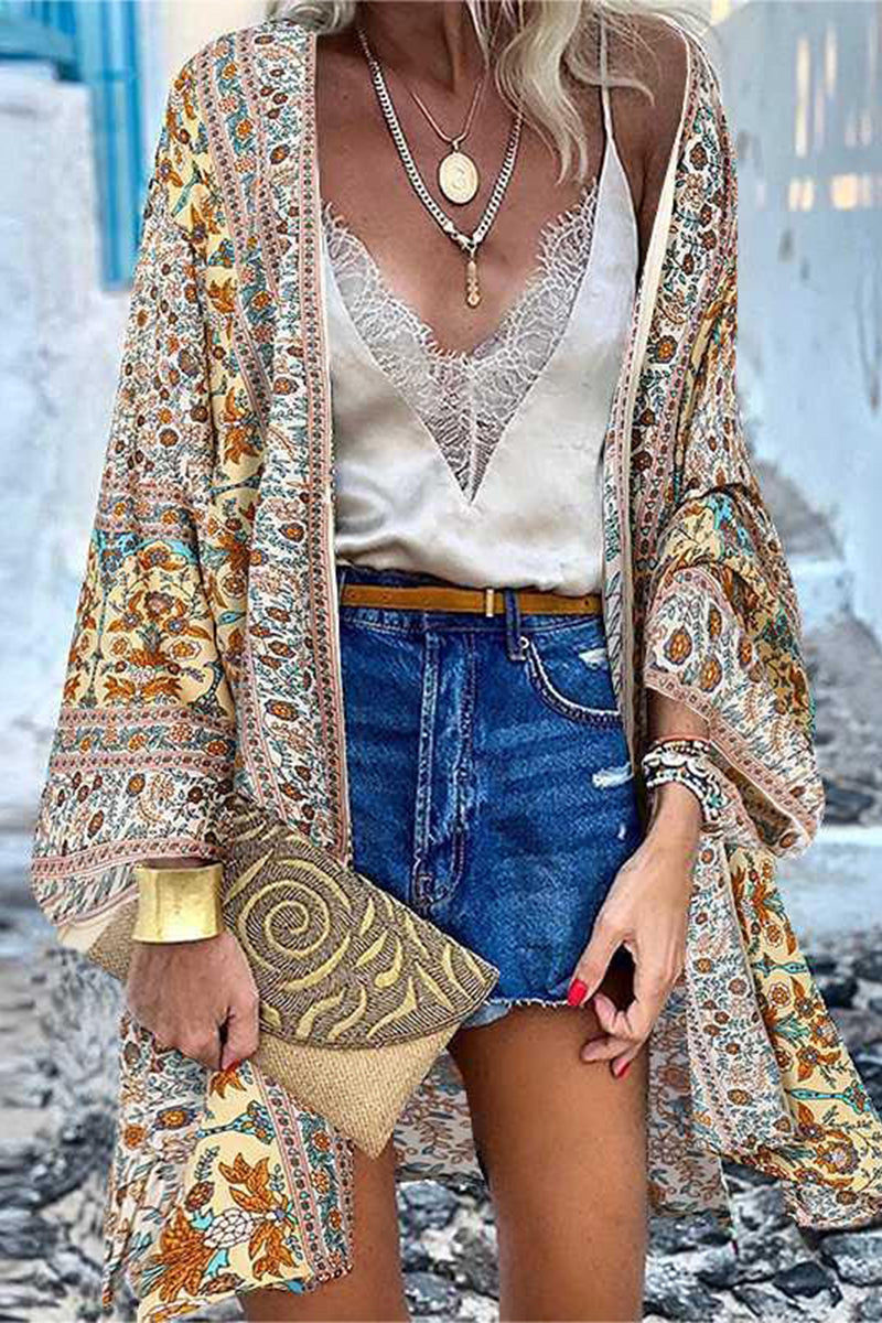 College Print Patchwork Cardigan Collar Outerwear(16 Colors)