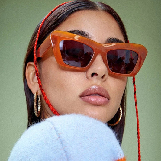 Fashion Casual Solid Patchwork Sunglasses