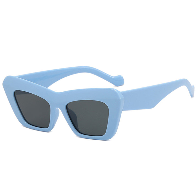 Fashion Casual Solid Patchwork Sunglasses