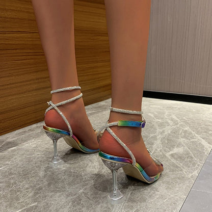 Casual Patchwork With Bow Square Comfortable Out Door Shoes (Heel Height 3.54in)