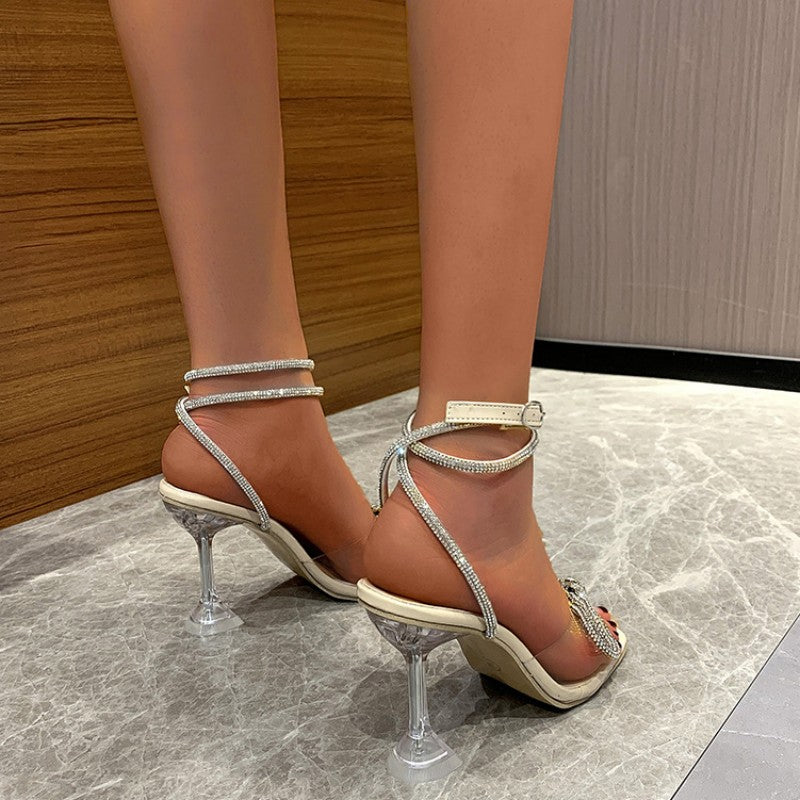 Casual Patchwork With Bow Square Comfortable Out Door Shoes (Heel Height 3.54in)
