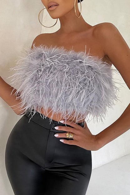 Sexy Solid Strapless Tops(8 Colors)