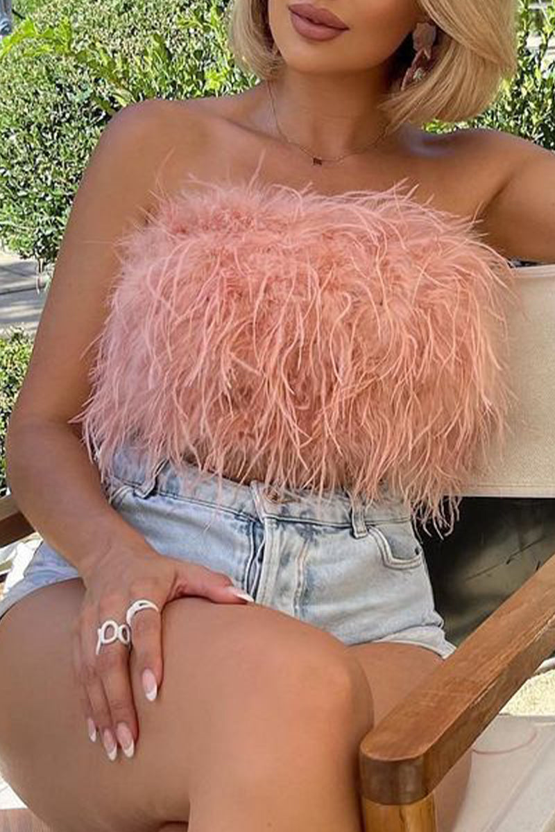 Sexy Solid Strapless Tops(8 Colors)