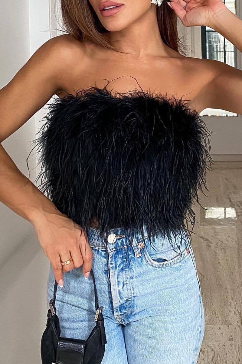 Sexy Solid Strapless Tops(8 Colors)